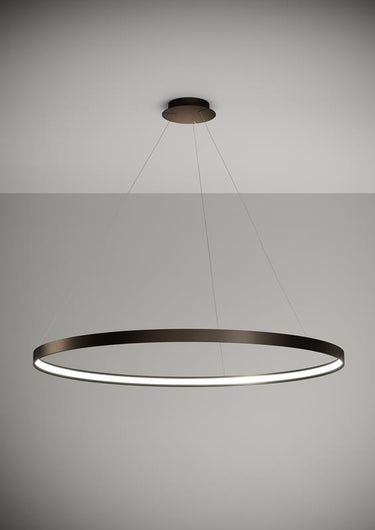 ANELLO Sforzin illuminazione Sospensione Ø109cm Bronzo Dimmer 3000K